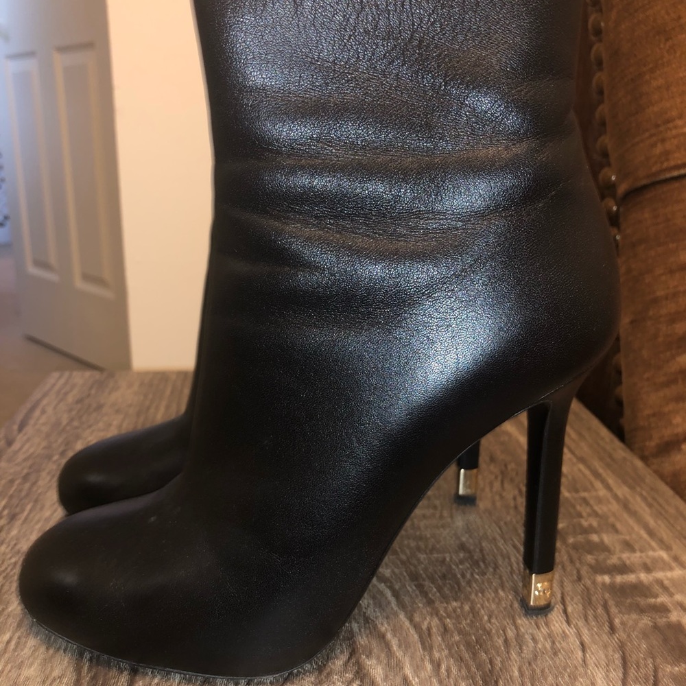 Chanel black boots